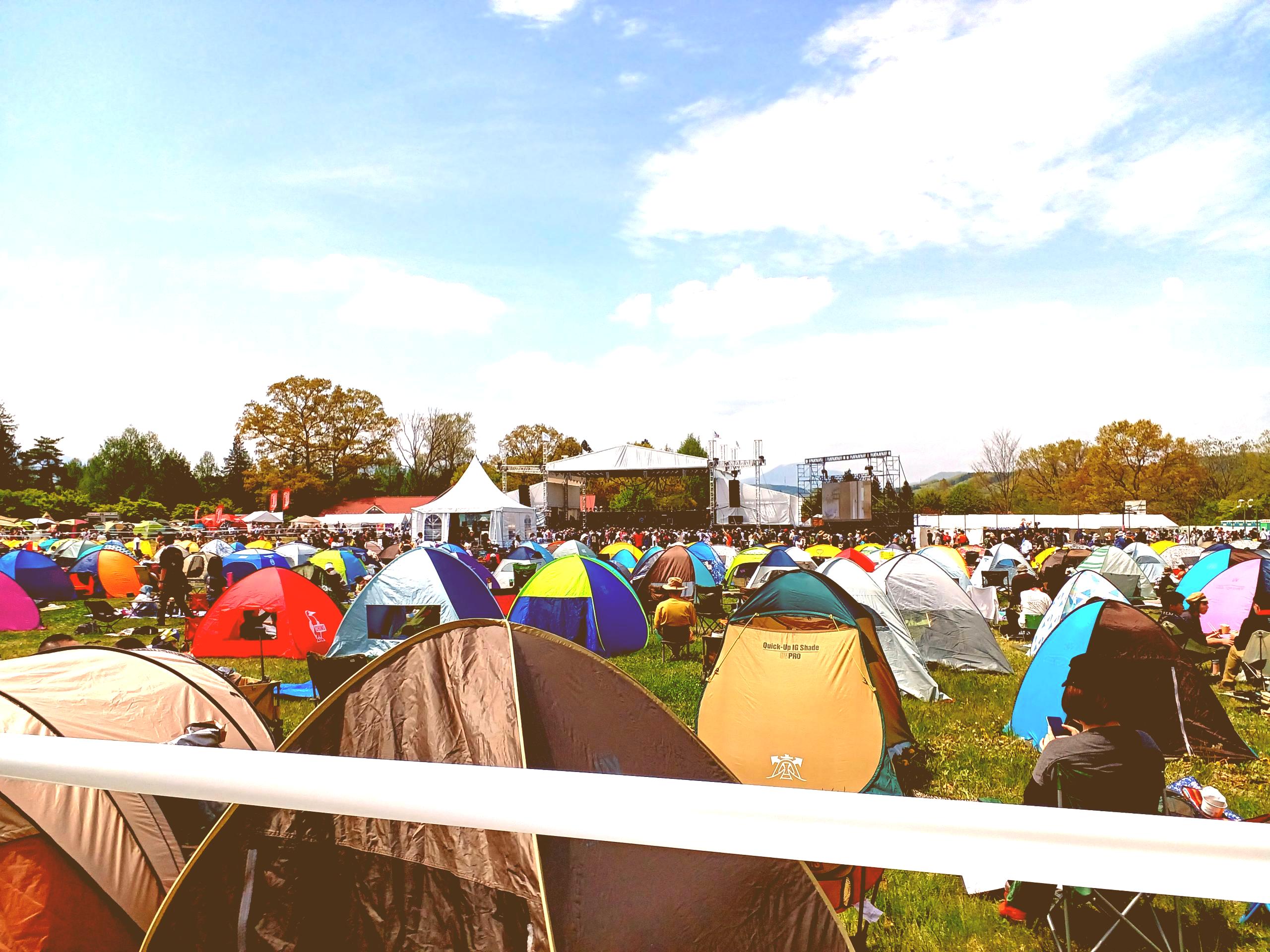 【イベント対応】ARABAKI ROCK FEST.23　携帯電話 車載型基地局の設営運用